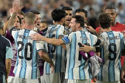 Argentina lolos ke semifinal Piaa Dunia 2026 usai tekuk Swiss. Foto: Instagram @conmebol