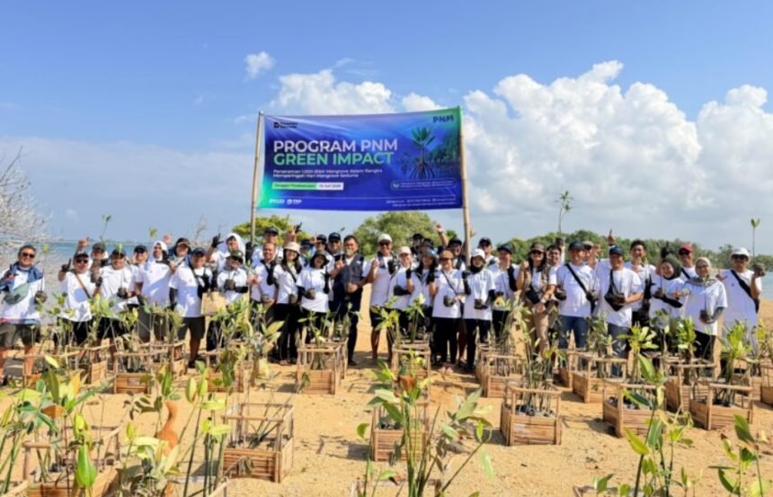 PNM terus memperkuat komitmennya terhadap pelestarian lingkungan melalui program PNM Green Impact. Foto: PNM