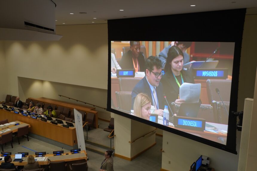 Wakil Ketua BKSAP DPR RI Ravindra Airlangga dalam rangkaian United Nations HLPF 2026 di Markas Besar20260721211419