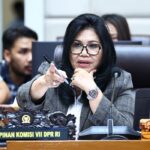 Wakil Ketua Komisi VII DPR RI Evita Nursanty saat Rapat Dengar Pendapat Umum RDPU Komisi VII DPR R20260702173256