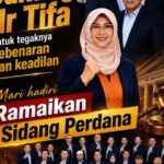 Poster dukungan perkara dokter Tifa. Foto: X @DokterTifa
