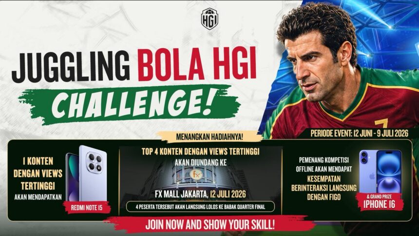 HGI Hadirkan Luís Figo. Foto: