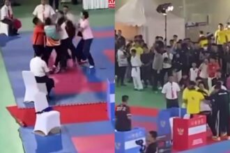 Kejurnas Karate Piala Presiden RI Indonesia Open Championship 2026 menuai sorotan. Foto: Tangkap layar IG @karatekayoi