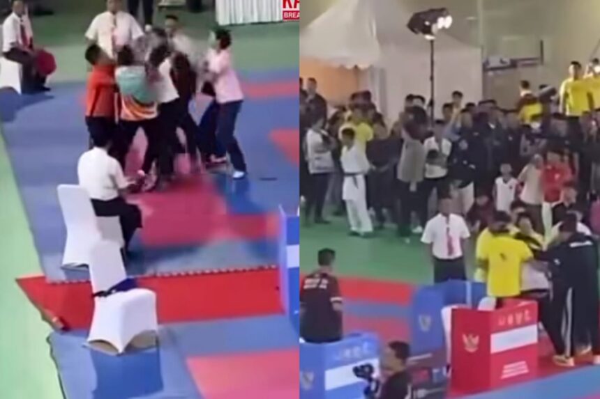 Kejurnas Karate Piala Presiden RI Indonesia Open Championship 2026 menuai sorotan. Foto: Tangkap layar IG @karatekayoi