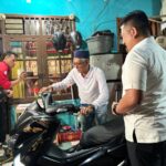 Polda Metro Jaya saat mengembalikan satu unit sepeda motor milik Haerudin yang sempat dilaporkan hilang di kawasan Warakas, Tanjung Priok, Jakarta Utara. Foto: Bid Humas PMJ