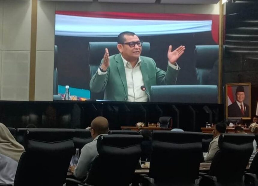 Anggota DPRD DKI Fraksi PAN, Lukmanul Hakim.(Foto Sofian/ipol.id)