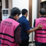Samin Tan Cs saat dilakukan pelimpahan oleh tim penyidik pidana khusus Kejaksaan Agung kepada Jaksa Penuntut Umum Kejaksaan Negeri Jakarta Pusat. Foto: Puspenkum Kejaksaan Agung
