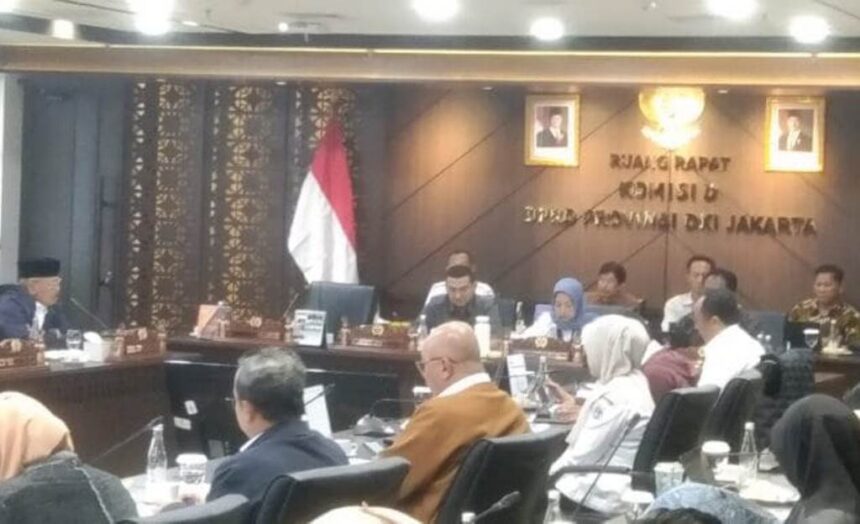Rapat Bamus DPRD DKI Jakata.Foto: dok ipol.id