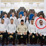 Anton timbang hadir diacara presiden di istana negara. Foto: X @profesor_saham