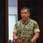 Kasad Jenderal TNI Maruli Simanjuntak usai penandatanganan Komitmen Bersama di Aula Jati Kusumo, Markas Besar Angkatan Darat (Mabesad), Jakarta, Jumat (7/8/2026). Foto: Dispenad