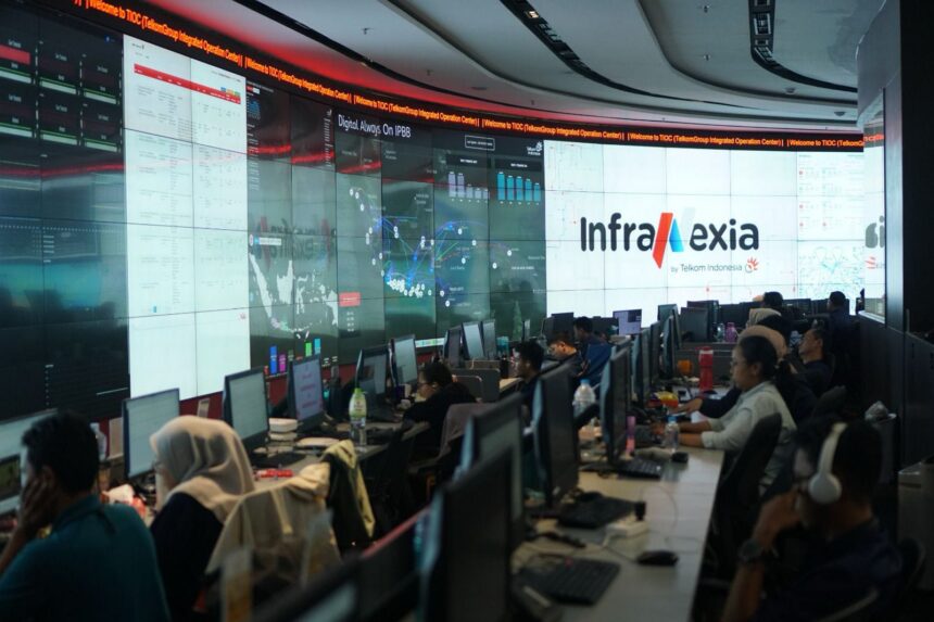 InfraNexia Jadi Pilar Utama Bisnis Wholesale Connectivity TelkomGroup. Foto: Telkom Indonesia