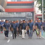 BPJS Kesehatan menyelenggarakan Fun Walk BPJS Kesehatan 2026 Seri #2 di kawasan Car Free Day (CFD) Jalan H.R. Rasuna Said, Jakarta Selatan, pada Ahad (2/8/2026). (Istimewa/dok. BPJS Kesehatan).