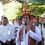 Mentan Andi Amran Sulaiman saat mengecek langsung ketersediaan beras di Kabupaten Alor, Nusa Tenggara Timur (NTT), Sabtu (8/8/2026). Foto: Dok. Kementan
