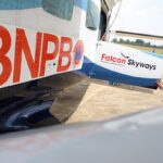 Pesawat Cessna Caravan 208B PK-FPU disiapkan untuk operasi modifikasi cuaca di Kalimantan Tengah., Jumat (31/7/2026). Foto: Ist