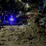 Gempa M4,7 mengakibatkan kerusakan di sejumlah wilayah, termasuk Fuorigrotta dan Pozzuoli, Italia., Sabtu (1/8/2026) dini hari. Foto: Ist
